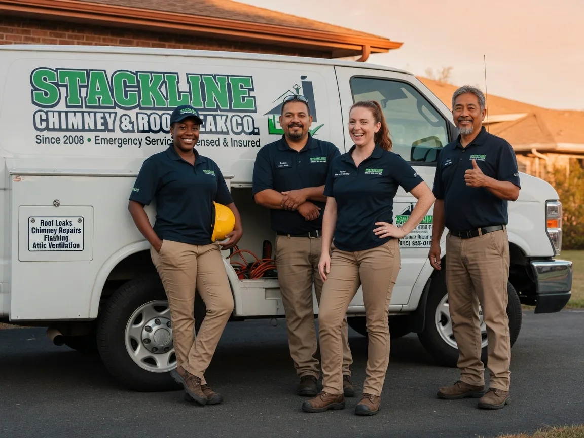 Chimney flashing repair company in Greeneville, TN